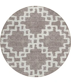 Addison Chantille ACN902-Taupe 8 ft. X 8 ft. Round Rug