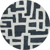 Addison Chantille ACN903-Black 8 ft. X 8 ft. Round Rug