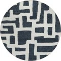 Addison Chantille ACN903-Black 8 ft. X 8 ft. Round Rug