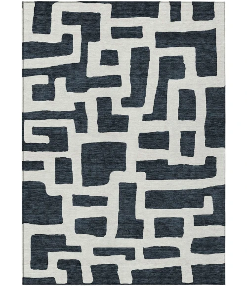 Addison Chantille ACN903-Black 5 ft. X 7 ft. 6 in. Rectangle Rug