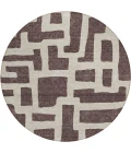 Addison Chantille ACN903-Fudge 8 ft. X 8 ft. Round Rug
