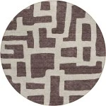 Addison Chantille ACN903-Fudge 8 ft. X 8 ft. Round Rug