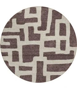 Addison Chantille ACN903-Fudge 8 ft. X 8 ft. Round Rug
