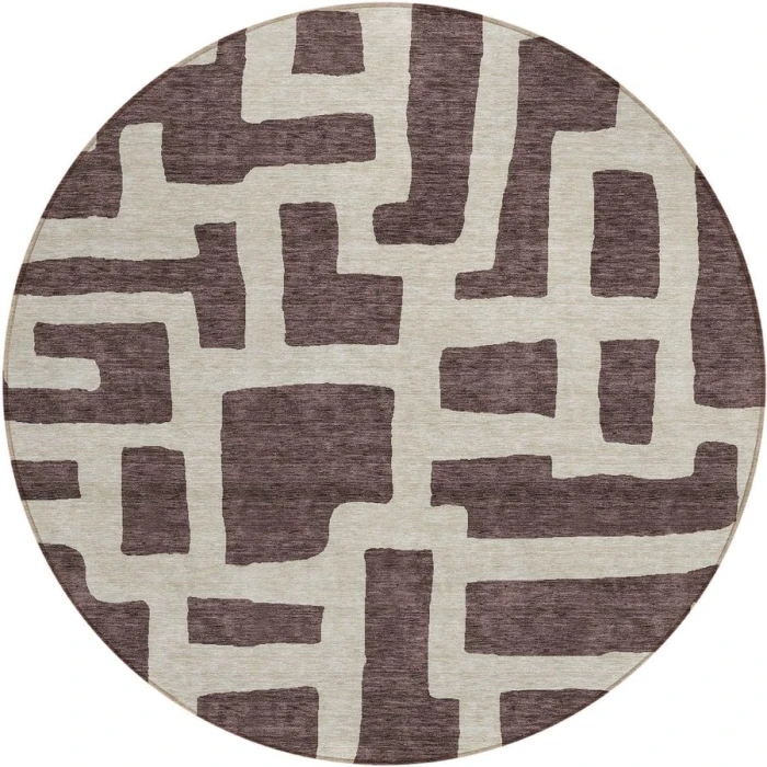 Addison Chantille ACN903-Fudge 8 ft. X 8 ft. Round Rug