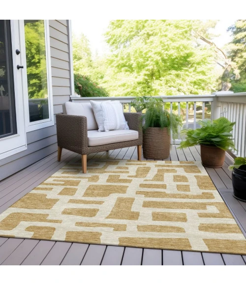 Addison Chantille ACN903-Gold 5 ft. X 7 ft. 6 in. Rectangle Rug