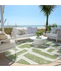 Addison Chantille ACN903-Green 8 ft. X 8 ft. Round Rug