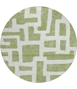 Addison Chantille ACN903-Green 8 ft. X 8 ft. Round Rug