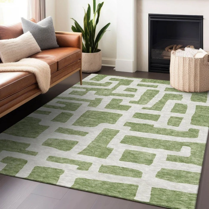 Addison Chantille ACN903-Green 10 ft. X 14 ft. Rectangle Rug