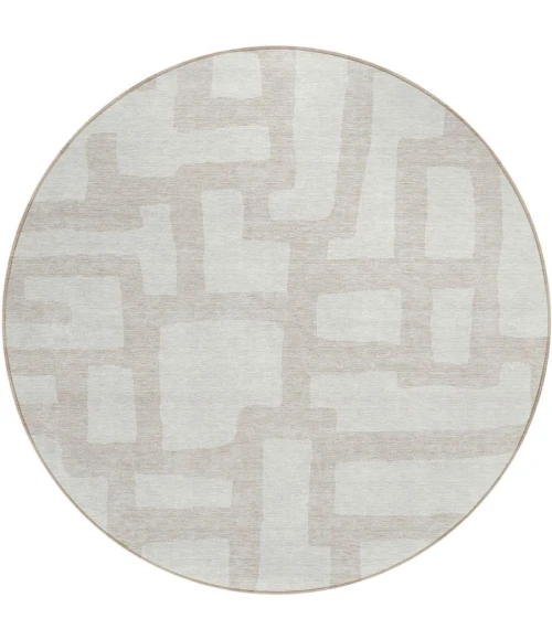 Addison Chantille ACN903-Ivory 8 ft. X 8 ft. Round Rug