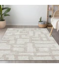 Addison Chantille ACN903-Ivory 8 ft. X 10 ft. Rectangle Rug