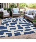 Addison Chantille ACN903-Navy 8 ft. X 10 ft. Rectangle Rug