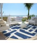 Addison Chantille ACN903-Navy 8 ft. X 8 ft. Round Rug
