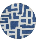 Addison Chantille ACN903-Navy 8 ft. X 8 ft. Round Rug