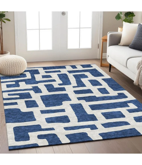 Addison Chantille ACN903-Navy 8 ft. X 10 ft. Rectangle Rug