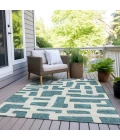 Addison Chantille ACN903-Teal 8 ft. X 10 ft. Rectangle Rug
