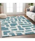 Addison Chantille ACN903-Teal 8 ft. X 10 ft. Rectangle Rug