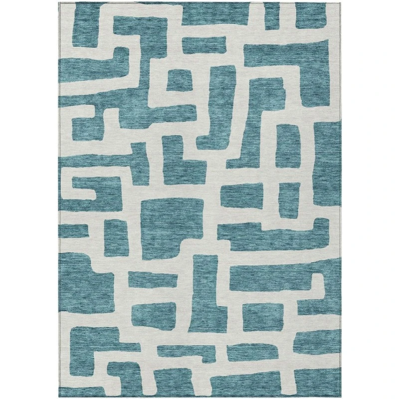 Addison Chantille ACN903-Teal 5 ft. X 7 ft. 6 in. Rectangle Rug