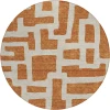 Addison Chantille ACN903-Terracotta 8 ft. X 8 ft. Round Rug