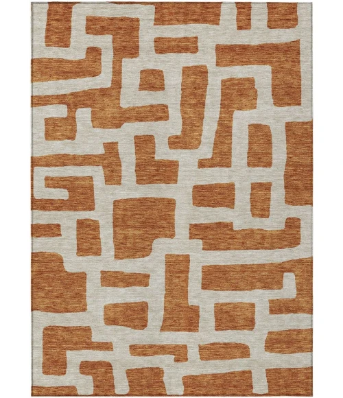Addison Chantille ACN903-Terracotta 5 ft. X 7 ft. 6 in. Rectangle Rug