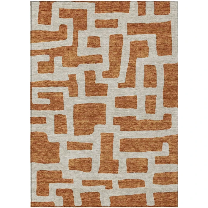 Addison Chantille ACN903-Terracotta 10 ft. X 14 ft. Rectangle Rug