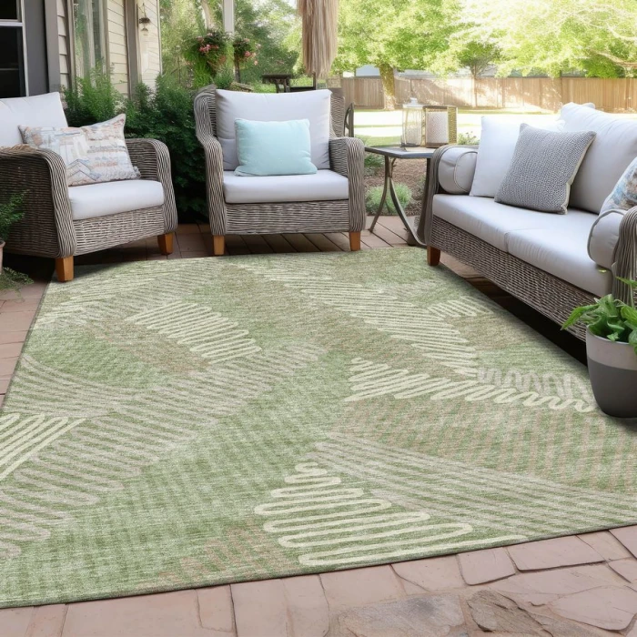 Addison Chantille ACN904-Aloe 9 ft. X 12 ft. Rectangle Rug