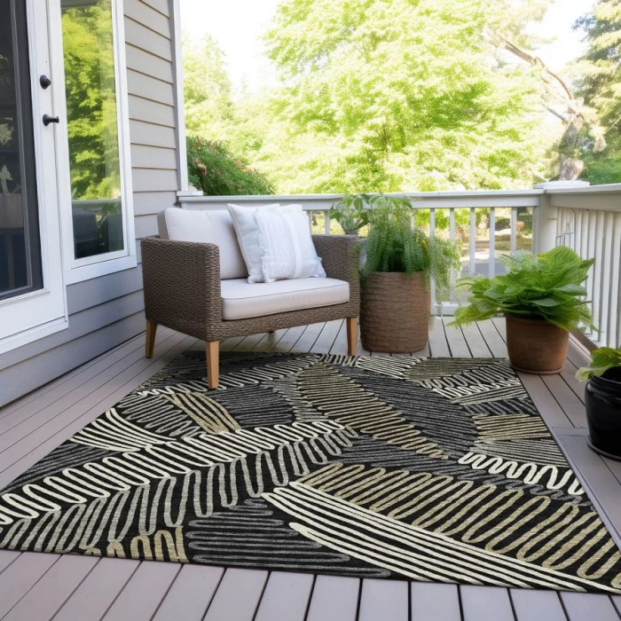Addison Chantille ACN904-Black 10 ft. X 14 ft. Rectangle Rug