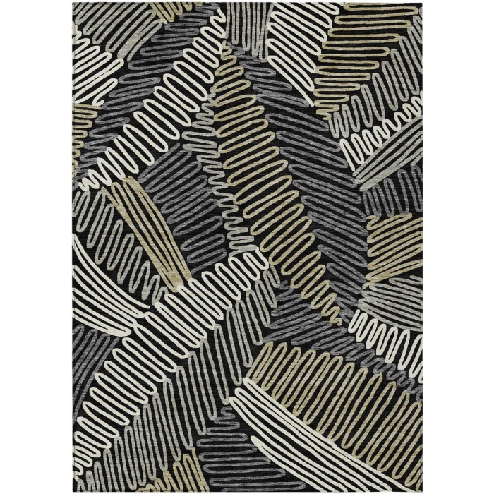 Addison Chantille ACN904-Black 10 ft. X 14 ft. Rectangle Rug