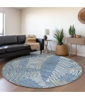 Addison Chantille ACN904-Blue 8 ft. X 8 ft. Round Rug