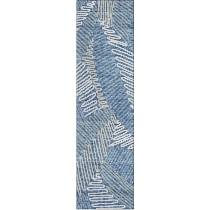 Addison Chantille ACN904-Blue 2 ft. 3 in. X 7 ft. 6 in. Rectangle Rug