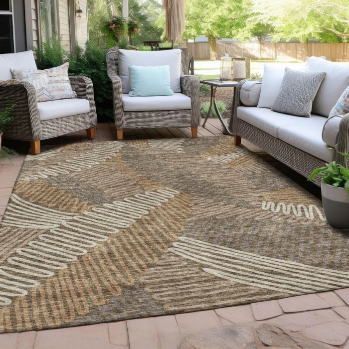 Addison Chantille ACN904-Brown 10 ft. X 14 ft. Rectangle Rug