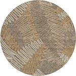 Addison Chantille ACN904-Brown 8 ft. X 8 ft. Round Rug