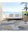 Addison Chantille ACN904-Gray 8 ft. X 8 ft. Round Rug