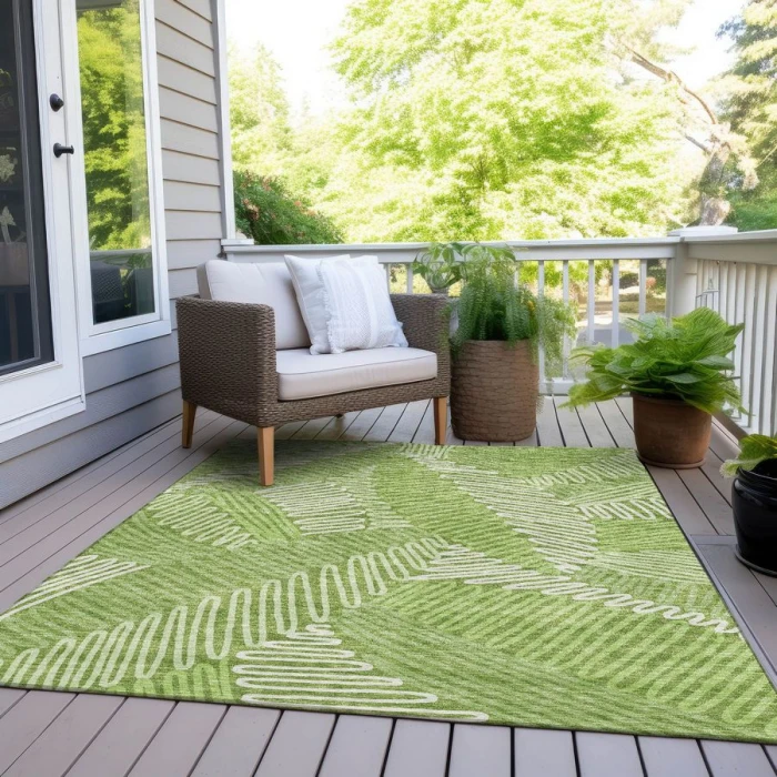 Addison Chantille ACN904-Lime 10 ft. X 14 ft. Rectangle Rug