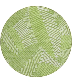 Addison Chantille ACN904-Lime 8 ft. X 8 ft. Round Rug