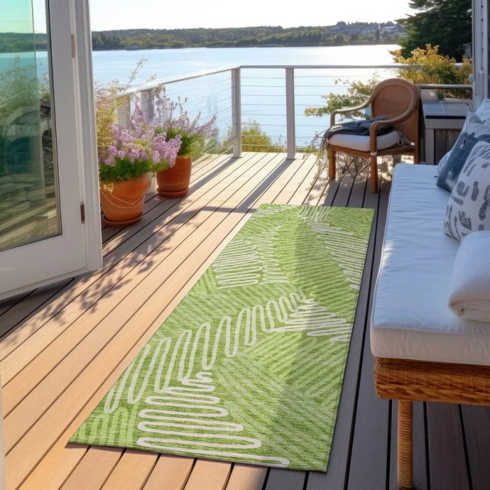 Addison Chantille ACN904-Lime 2 ft. 3 in. X 7 ft. 6 in. Rectangle Rug