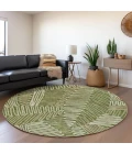 Addison Chantille ACN904-Olive 8 ft. X 8 ft. Round Rug