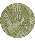 Addison Chantille ACN904-Olive 8 ft. X 8 ft. Round Rug