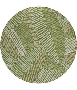 Addison Chantille ACN904-Olive 8 ft. X 8 ft. Round Rug