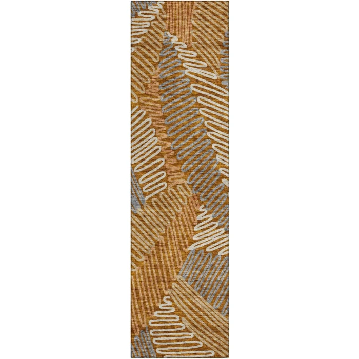 Addison Chantille ACN904-Paprika 2 ft. 3 in. X 7 ft. 6 in. Rectangle Rug