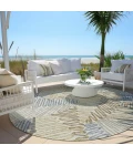 Addison Chantille ACN904-Taupe 8 ft. X 8 ft. Round Rug