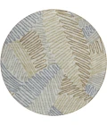 Addison Chantille ACN904-Taupe 8 ft. X 8 ft. Round Rug