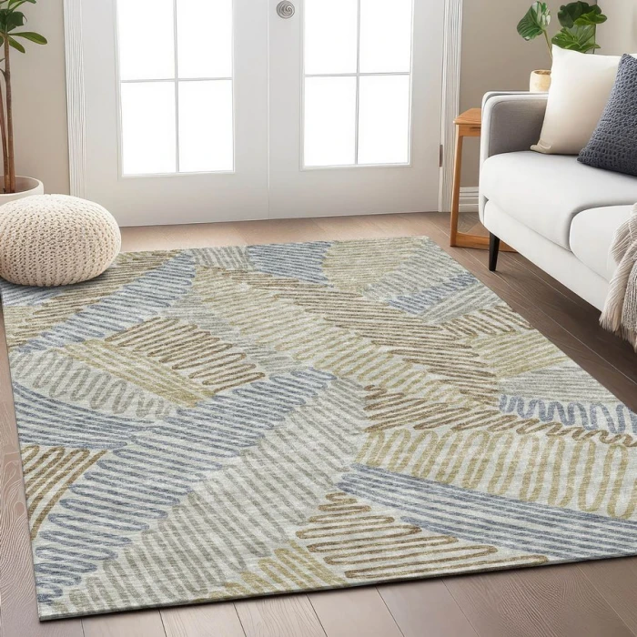 Addison Chantille ACN904-Taupe 5 ft. X 7 ft. 6 in. Rectangle Rug