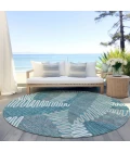 Addison Chantille ACN904-Teal 8 ft. X 8 ft. Round Rug