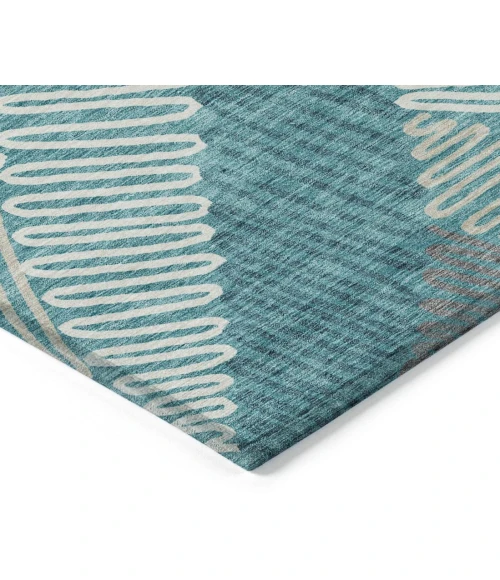 Addison Chantille ACN904-Teal 5 ft. X 7 ft. 6 in. Rectangle Rug