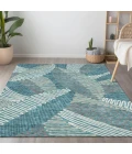 Addison Chantille ACN904-Teal 5 ft. X 7 ft. 6 in. Rectangle Rug
