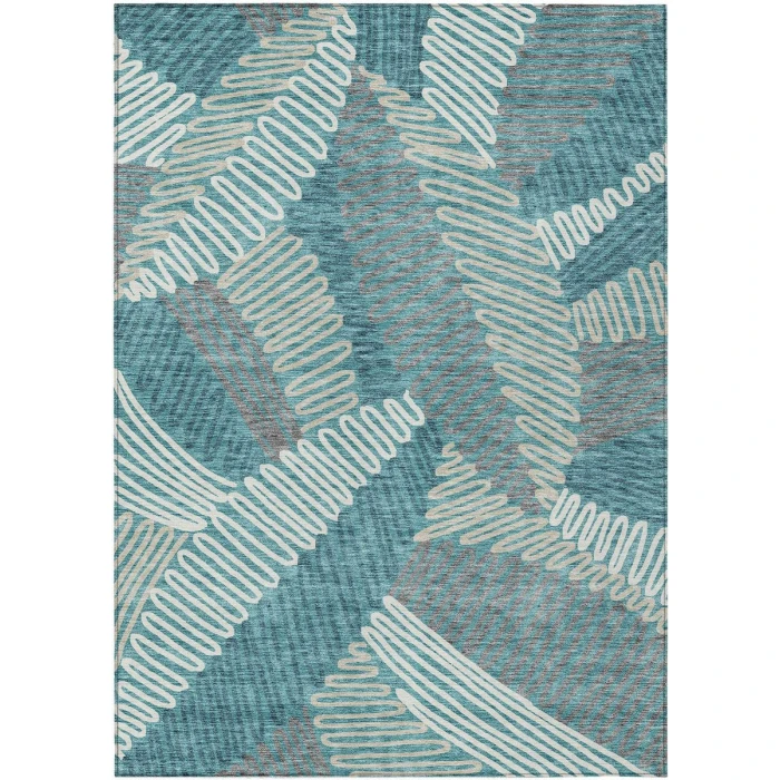 Addison Chantille ACN904-Teal 10 ft. X 14 ft. Rectangle Rug