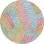 Addison Chantille ACN904-White 8 ft. X 8 ft. Round Rug
