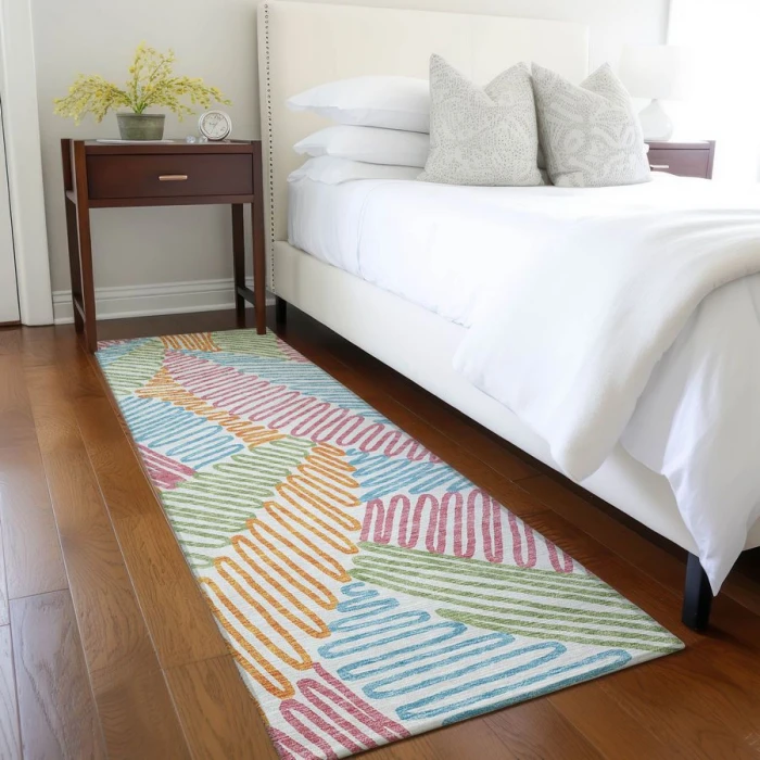 Addison Chantille ACN904-White 2 ft. 3 in. X 7 ft. 6 in. Rectangle Rug