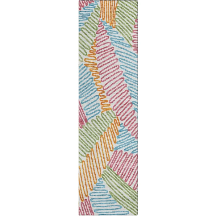 Addison Chantille ACN904-White 2 ft. 3 in. X 7 ft. 6 in. Rectangle Rug