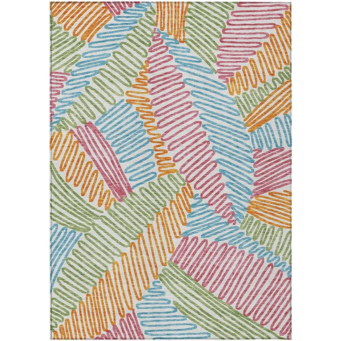Addison Chantille ACN904-White 9 ft. X 12 ft. Rectangle Rug